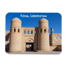 Twin turted Väster Grind-Khiva, Uzbekistan Magnet