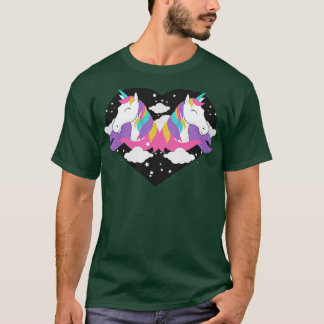 Twin Unicorn T Shirt