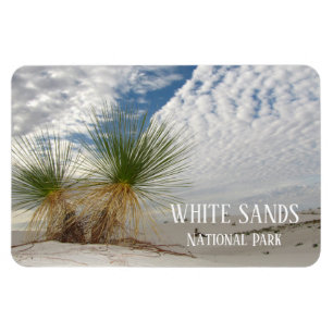Twin Yuccas, nationalparken White Sands Magnet