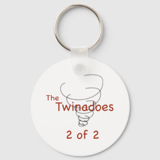 Twinadoes 2 av 2 nyckelring