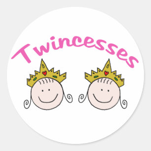 Twincess Graphic Runt Klistermärke