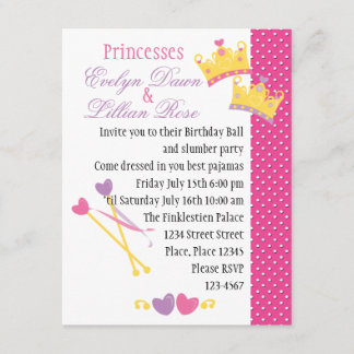 Twincess! Inbjudningar