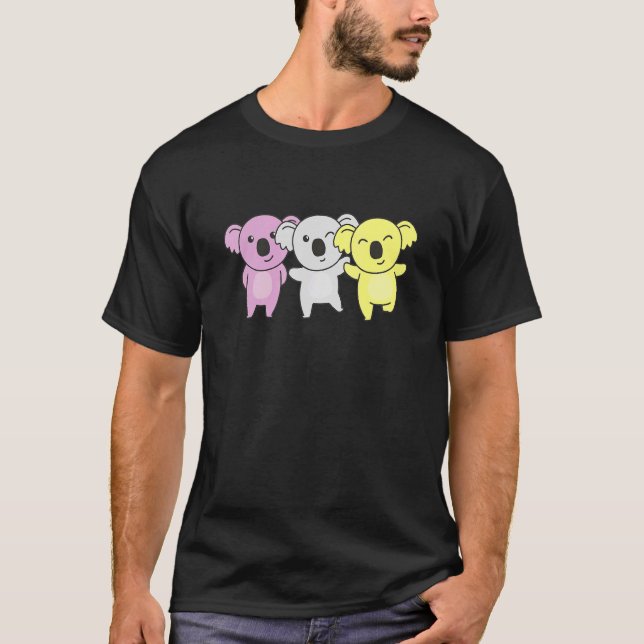 Twink Flagga Pride Lgbtq Koalas Cute Twink Koala T Shirt (Framsida)