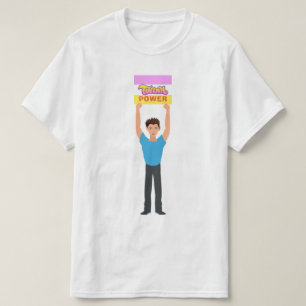 Twink Power HBTQ+ Gay Pride T Shirt