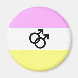 Twink Pride Flagga Magnet