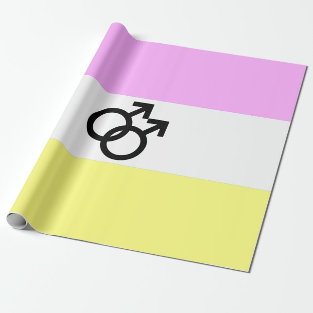 Twink Pride Flagga Presentpapper (Utrullad)