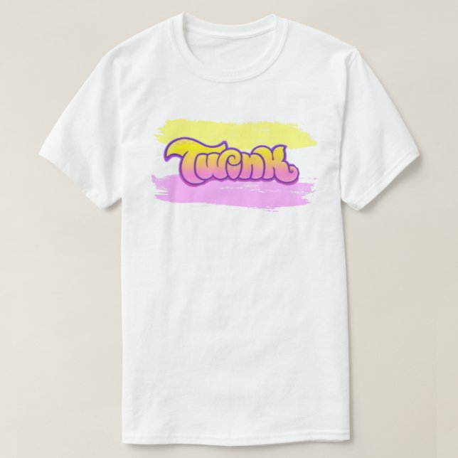 Twink Pride Herr Basic T-Shirt (Design framsida)