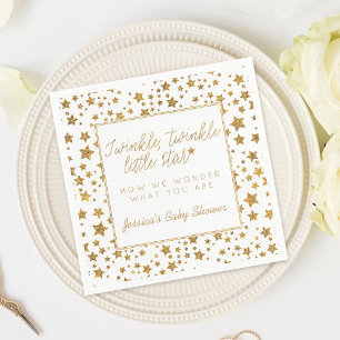Twink, Twinkle Little Star Baby Shower Pappersservett