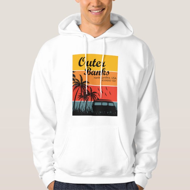 Twinkie Outer banker retro van Hoodie (Framsida)