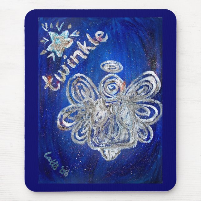 Twinkle Angel Mousepad Musmatta (Framsidan)