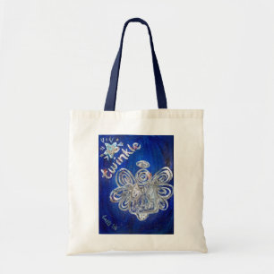 Twinkle Angel Tote Bag Tygkasse