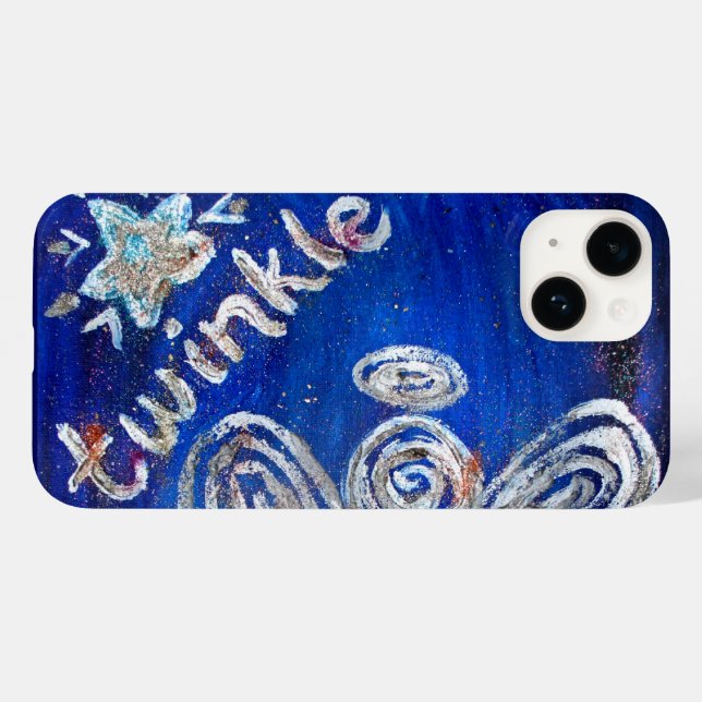 Twinkle Guardian Angel Art Anpassningsbar iphone c (Baksida (horisontell))