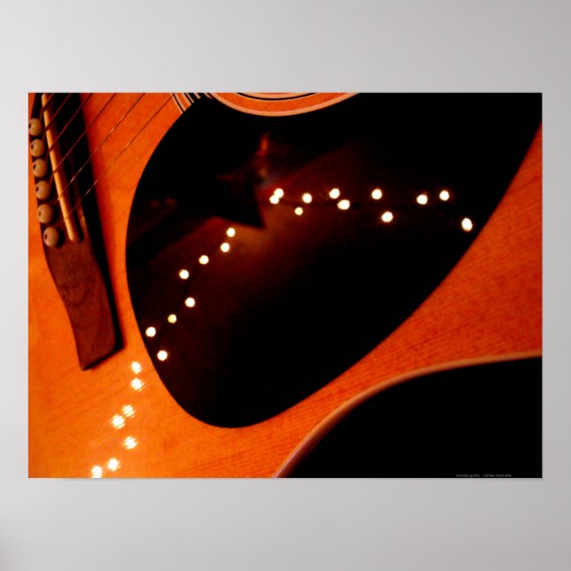 Twinkle Guitar Poster (Framsidan)