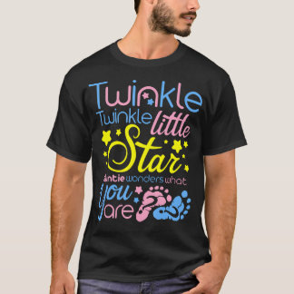 Twinkle Little Star Auntie undrar vad du är - T Shirt