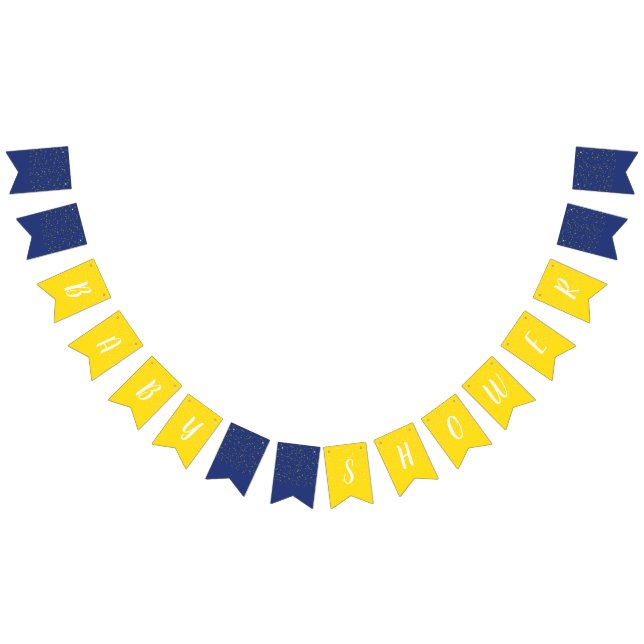 Twinkle Little Star Baby Shower Bunting Flaggor (Alla)