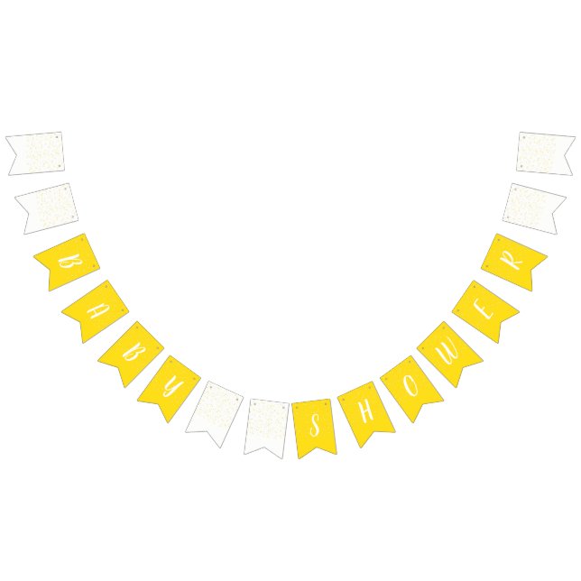 Twinkle Little Star Baby Shower Bunting Flaggor (Alla)