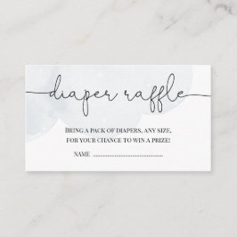 Twinkle Little Star Baby Shower Raffle Tilläggskort