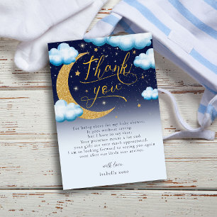 Twinkle Little Star Boy Shower Tack Kort