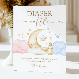 Twinkle Little Star Gender Reveal Diaper Raffle