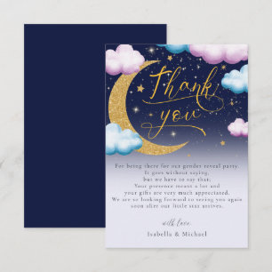 Twinkle Little Star Gender Reveal Tack Kort