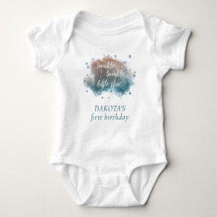 Twinkle Little Star   Grönt av skalet och taupe Br T Shirt