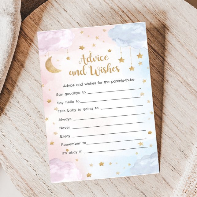 Twinkle Little Star Könsbestämning Önskespel (Twinkle Little Star Gender Reveal Game)