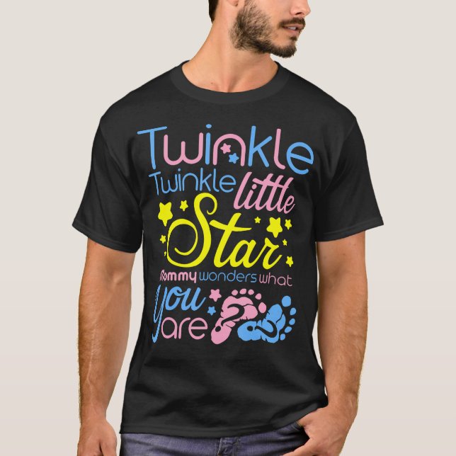 Twinkle Little Star Mammas undrar vad du är Gen T Shirt (Framsida)