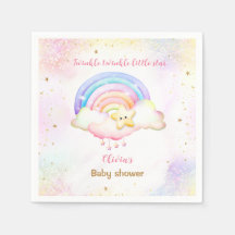 Twinkle Little Star Rainbow Girl Shower