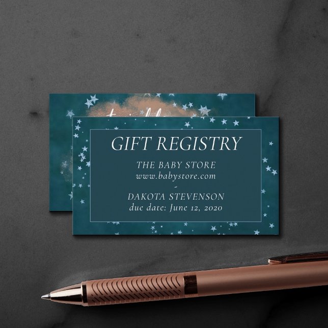 Twinkle Little Star | Register för tealkoppar Tilläggskort (Skapare uppladdad)