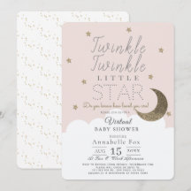 Twinkle Little Star Rosa Girl Girl Virtuell Baby S