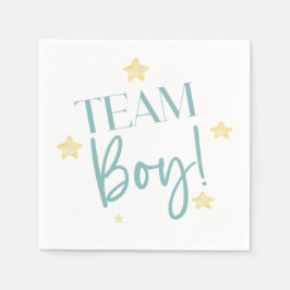 Twinkle Little Star Team Boy Blue Gender Reveal Pappersservett