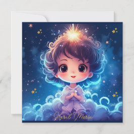 Twinkle Little Starry Princess Girl Birthday Tack Kort