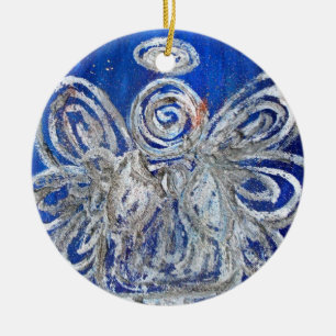 Twinkle Silver Angel Art Helgdag Ornament Pendant
