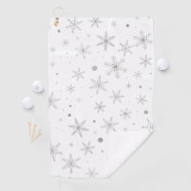Twinkle Snowflake - Silver Grått & White