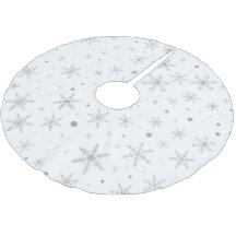 Twinkle Snowflake - Silver Grått & White
