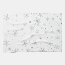 Twinkle Snowflake - Silver Grått & White