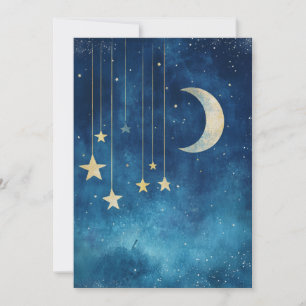 Twinkle Sprinkle Himmelsk himmel Inbjudningar