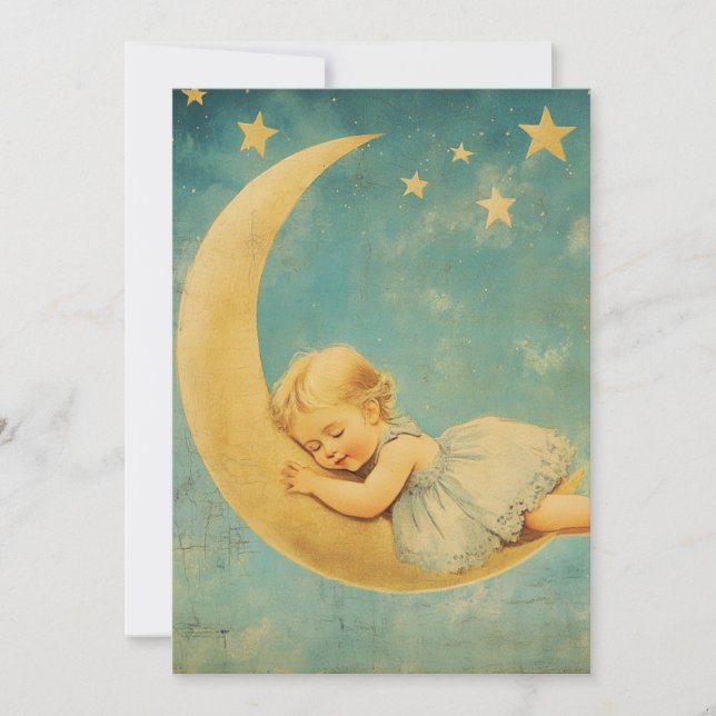 Twinkle Sprinkle | Natt Dreams Inbjudningar (Framsida)