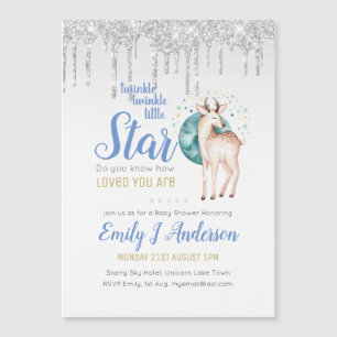 TWINKLE Star-inskjutning av Glitter Woodland Hjort