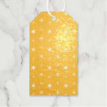 Twinkle Stars Guld Mönster jul