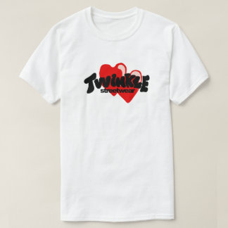 Twinkle Streetwear Logotyp Hjärter T Shirt