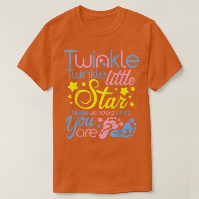 Twinkle  t shirt (Design framsida)