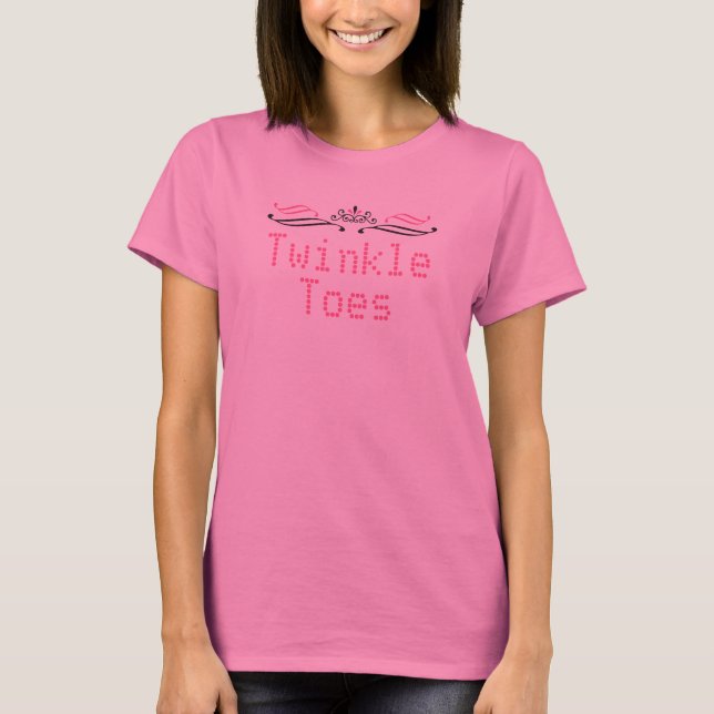Twinkle Toes Dance Shirt by Heard_ T-shirt (Framsida)