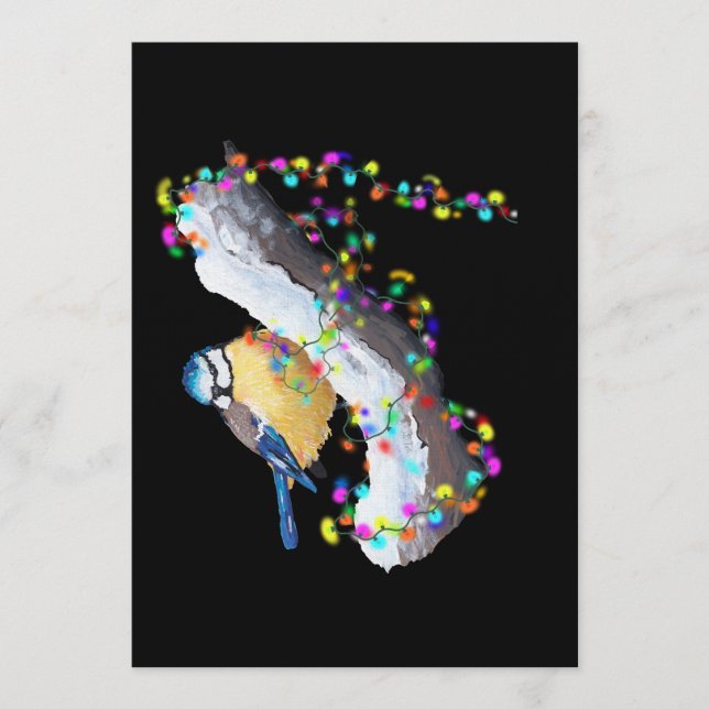 Twinkle Twinkle Lilla Tit Inbjudningar (Framsida)