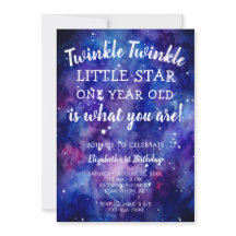 Twinkle Twinkle Little Star 1:a födelsedagsgalaxen