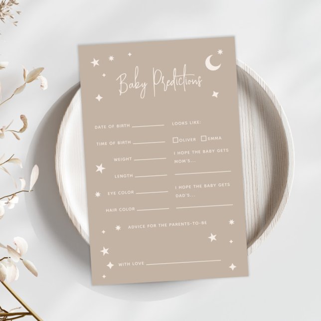 Twinkle Twinkle Little Star Baby Predictions Game (Skapare uppladdad)