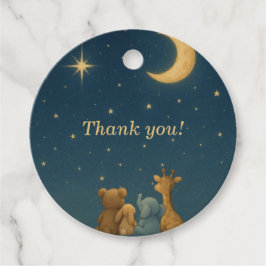 Twinkle Twinkle Little Star Baby Shower Gåvor Etiketter