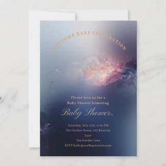 Twinkle Twinkle Little Star Baby Shower Inbjudan
