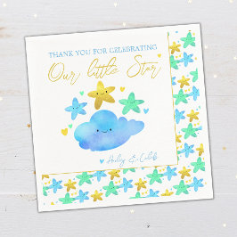 Twinkle Twinkle Little Star Baby Shower Pappersservett