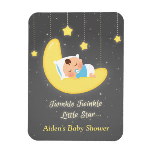 Twinkle Twinkle Little Star Baby Shower-presenter Magnet